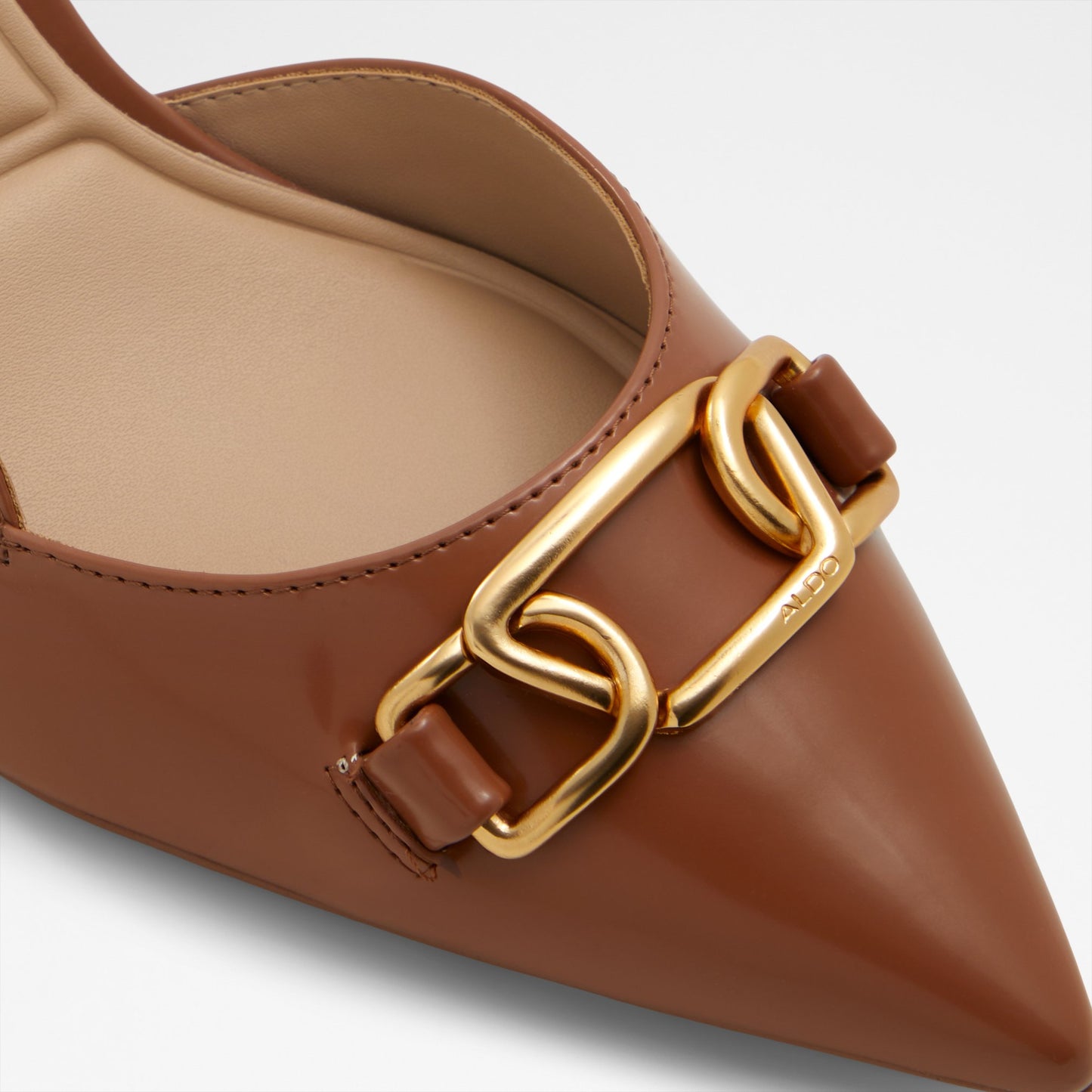 Aldo Women's Pillow Walk Comfortable Heeled Shoes Shirly Brown