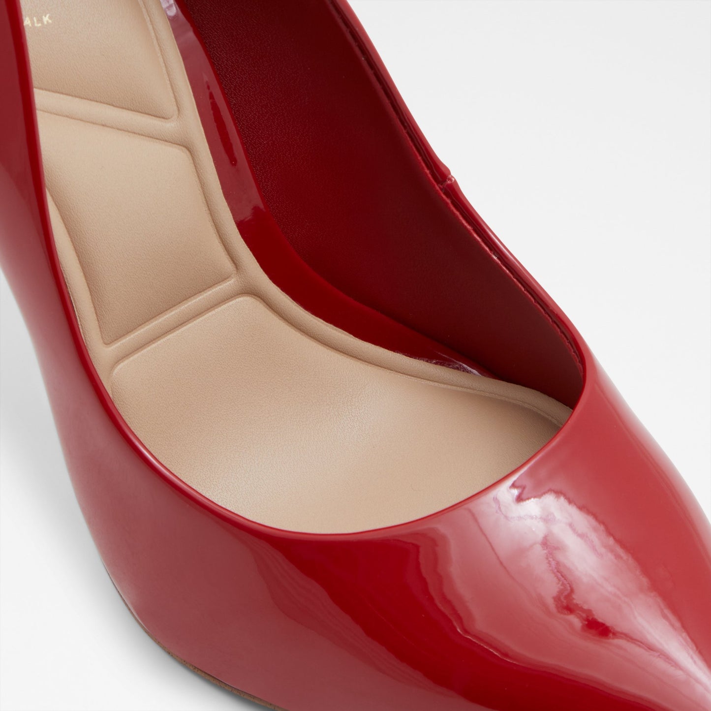 Aldo Women's Pillow Walk Comfortable Heeled Shoes Stessy2.0 Red