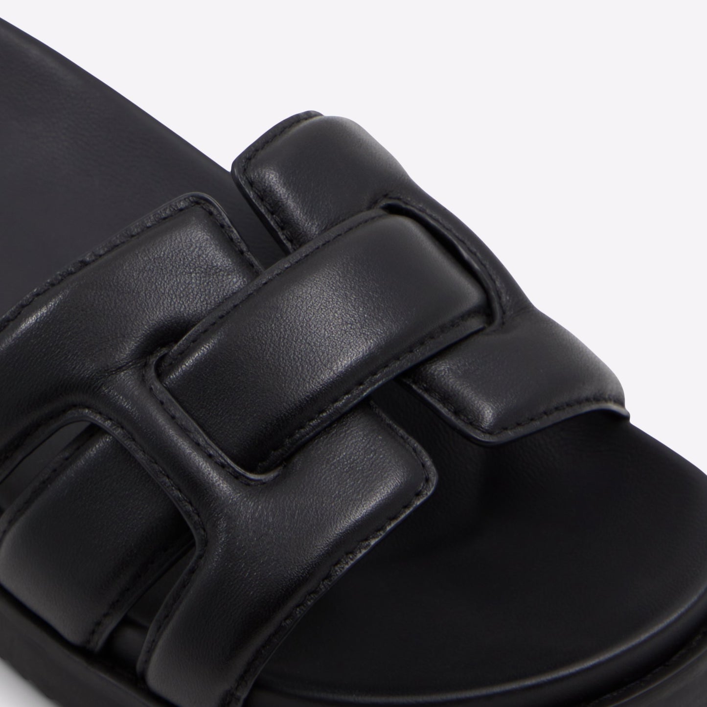 Aldo Women's Flat Sandals Wylalaendar Black