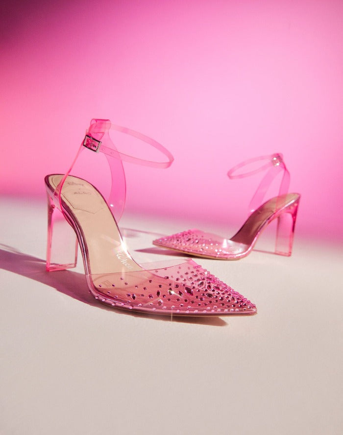 fusion Hysterisk morsom band Aldo Disney Women's Pillow Walk Comfortable Heeled Shoes Glassslipper  (Light Pink) – ALDO Shoes UK