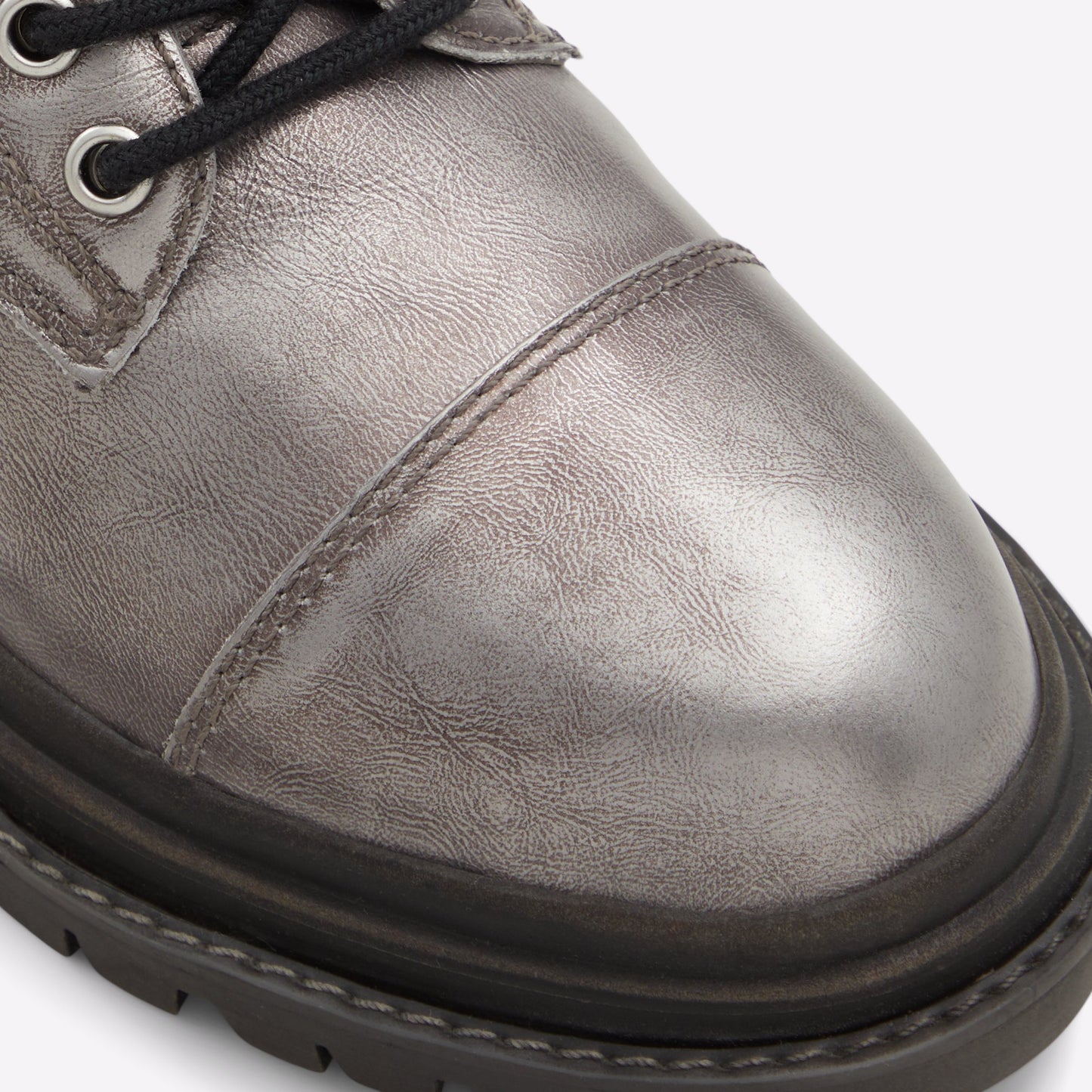 Aldo Women's Chunky Boots Bigmark Silver