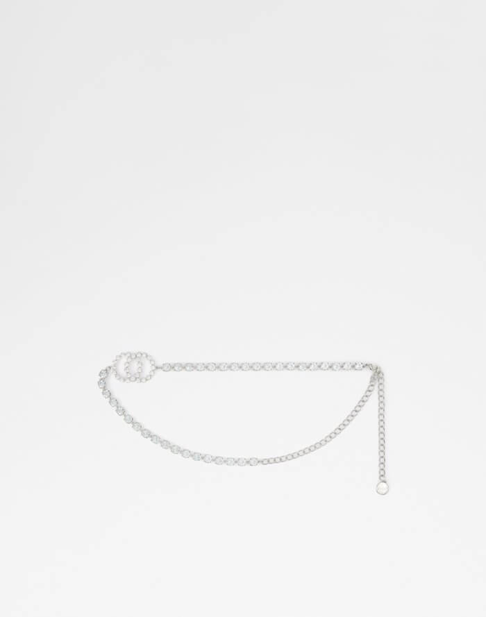 Aldo Women's Chain Belt Erayhar (Silver-Clear Multi) – ALDO Shoes UK