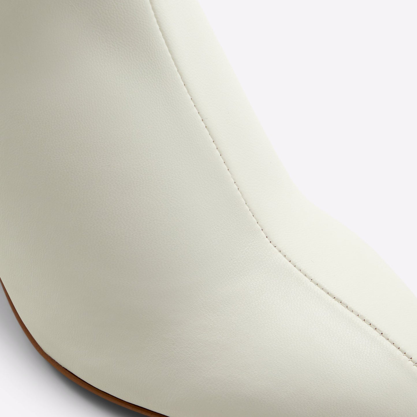 Aldo Women's Pillow Walk Comfortable Block Heeled Boots Haucan White
