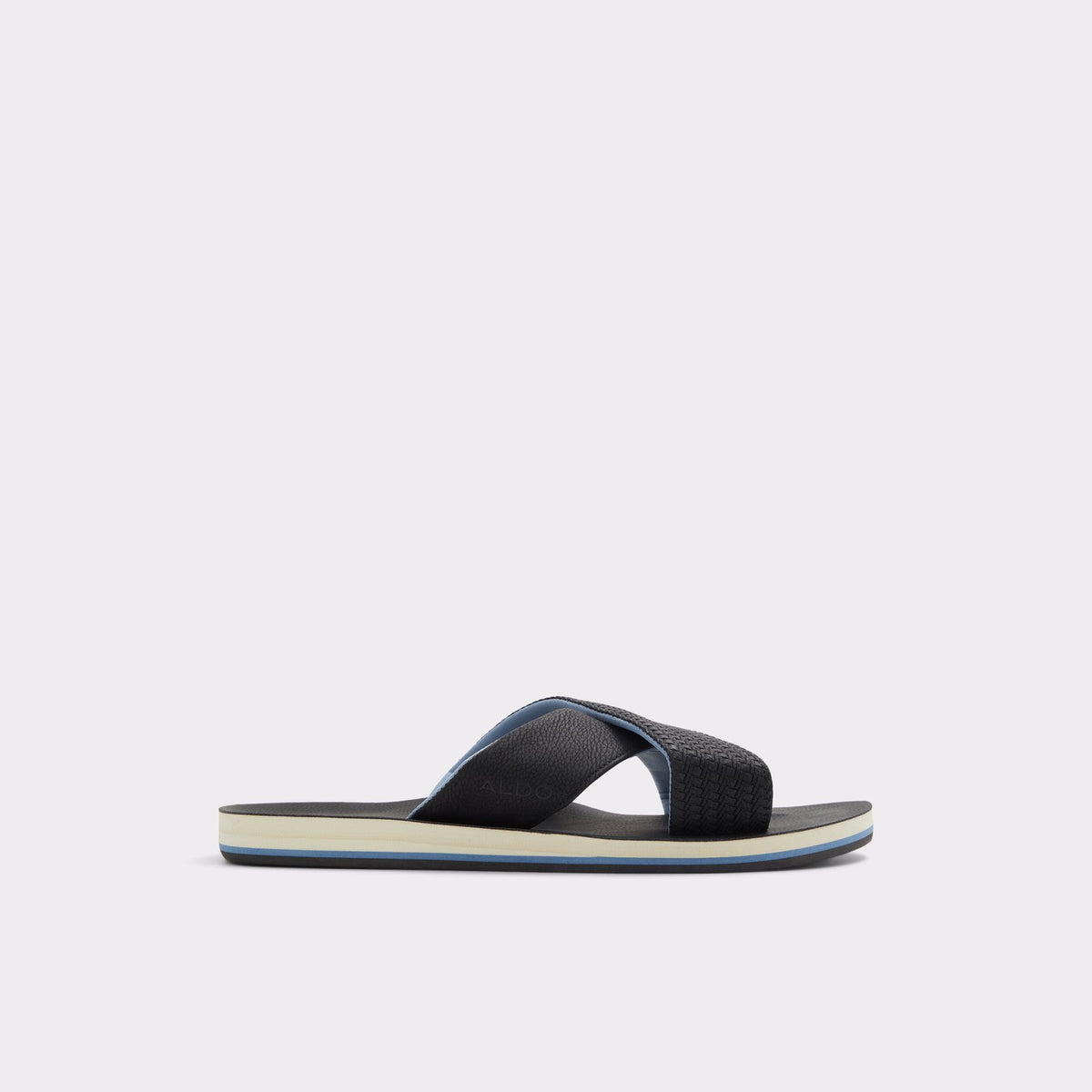 Men's Flat Sandal (Black) – ALDO Shoes UK