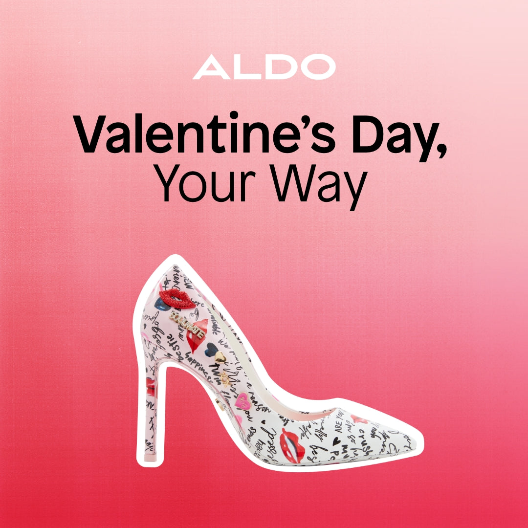 Love is in the shoes this Valentine’s Day…