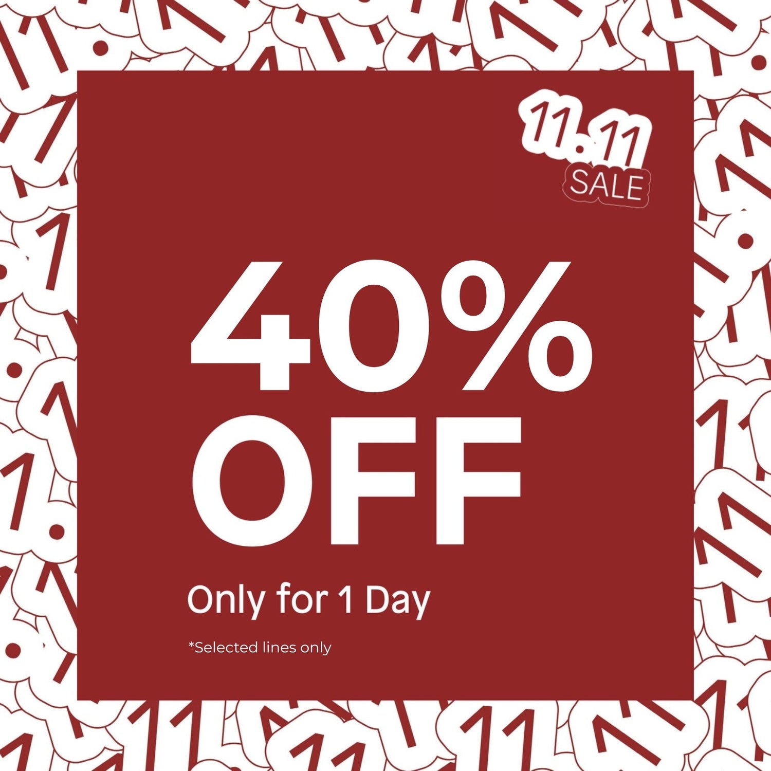 11.11 Singles' Day Special Offer
