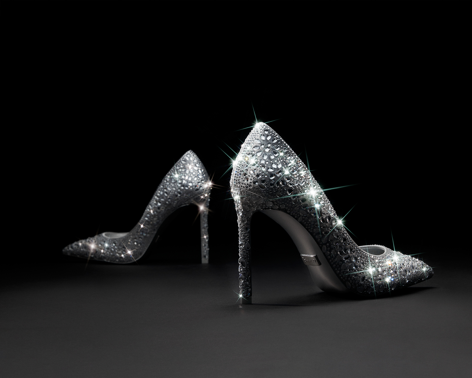 Glitter heels ALDO Silver size 38 EU in Glitter - 21489460