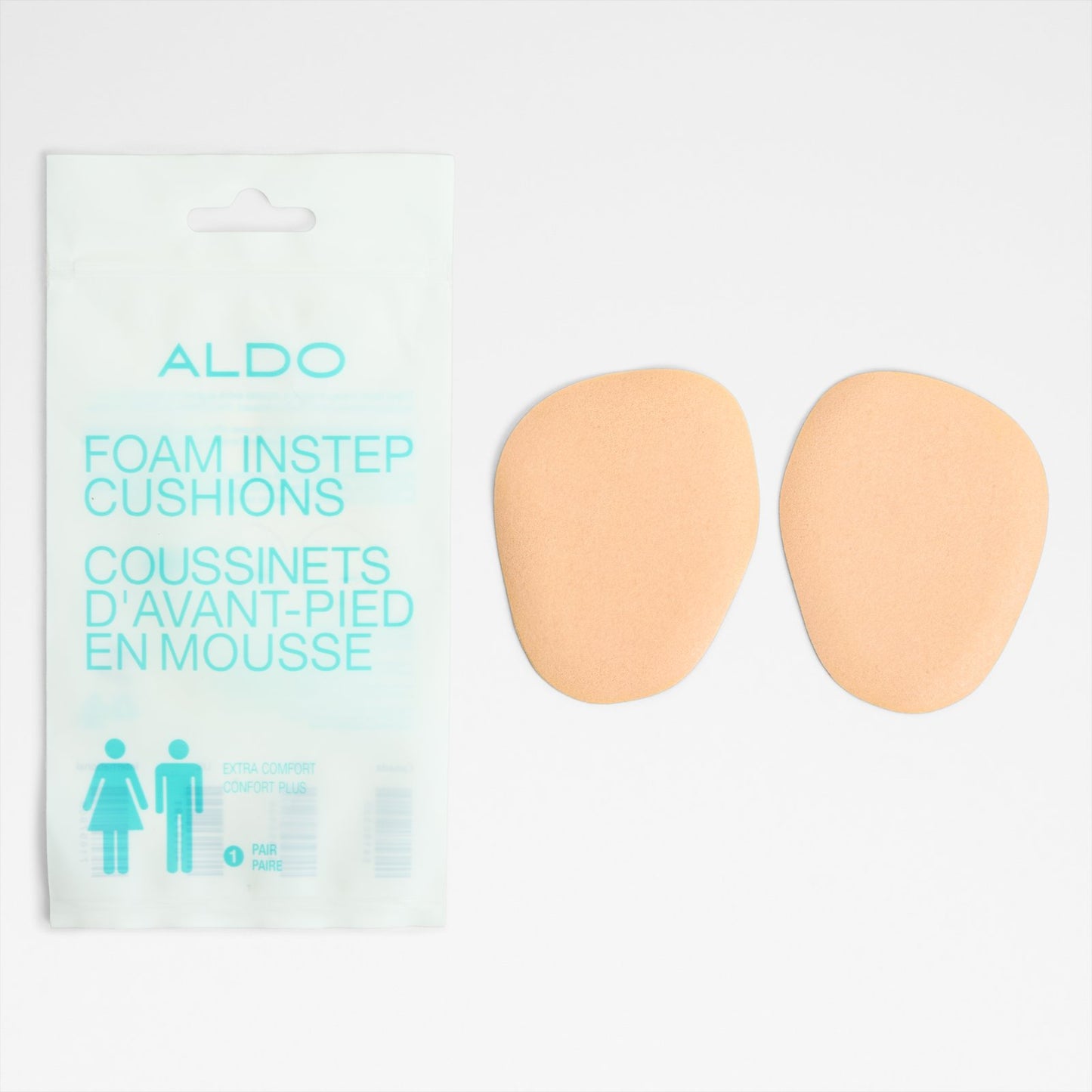 Tan Foam Instep Cushions