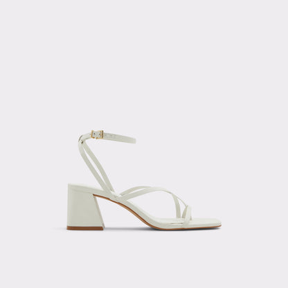 Aldo Women's Heeled Sandals Adrauder White