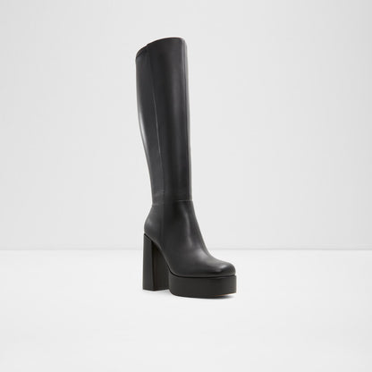 Aldo Women's Pillow Walk Comfortable Knee-High Boots Albie Black