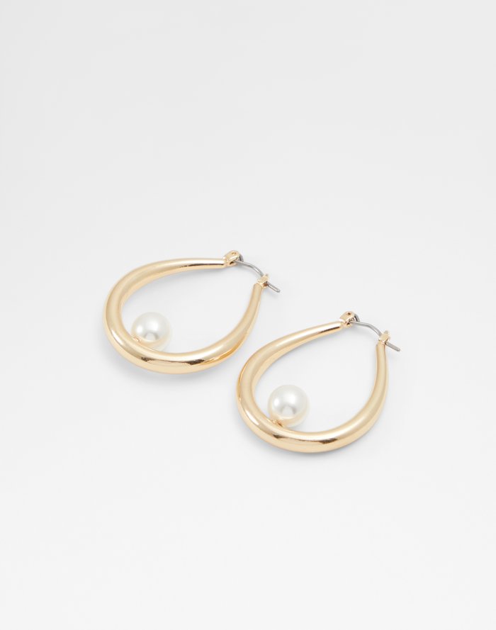 Aldo Women's Hoop Earrings Alenalden Gold