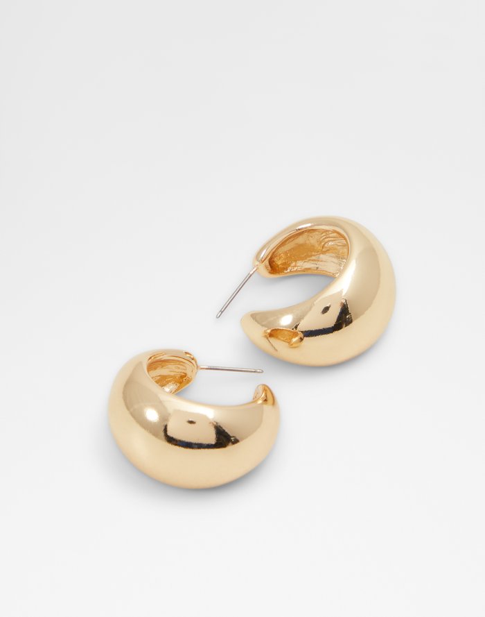 Aldo Women's Hoop Earrings Aludra Gold