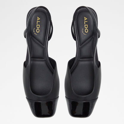 Aldo Women's Pillow Walk Comfortable Heeled Shoes Amandine Black