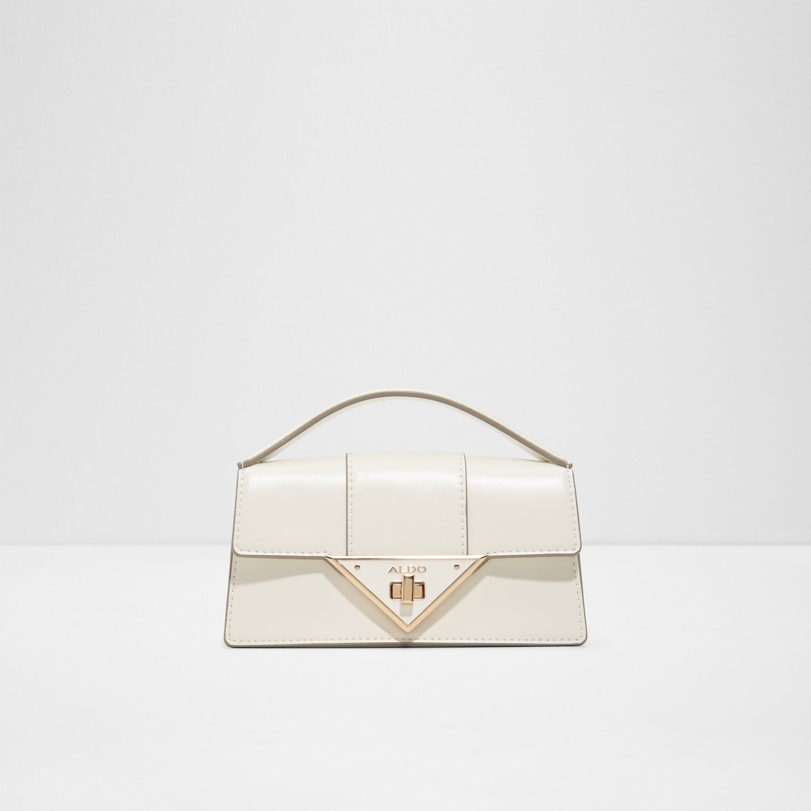 ALDO Ladies White Handbag - AMILEAMINI (Top Handle Bag) – ALDO