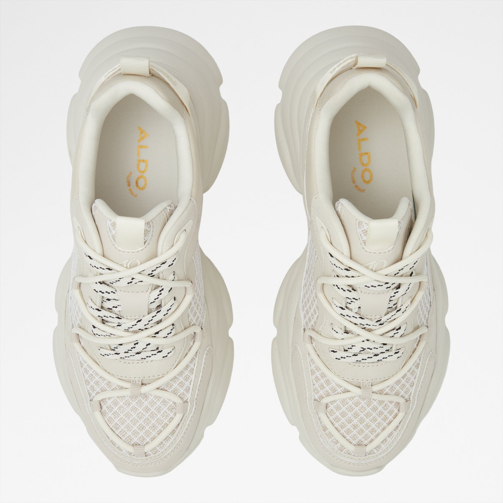 Aldo Women's Pillow Walk Comfortable Fashion Athletics Andree White