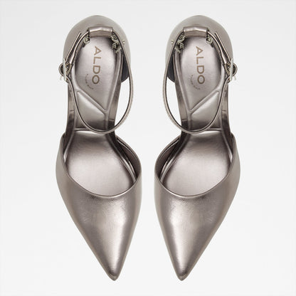 Aldo Women's Pillow Walk Comfortable Heeled Shoes Aurelina Grey