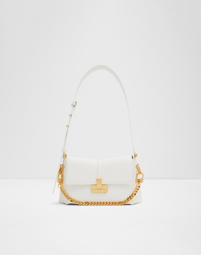 Aldo Women's Shoulder Bag Averil White