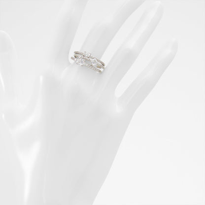 Aldo Women's Stackable Rings Baily Silver