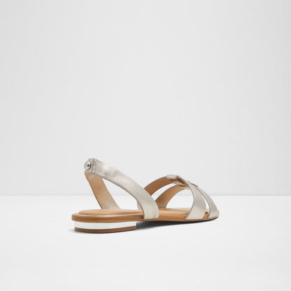 Aldo Women's Flat Sandals Balera Silver
