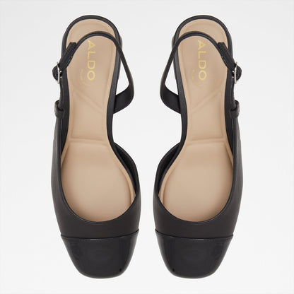 Aldo Women's Pillow Walk Comfortable Heeled Shoes Bialle Black