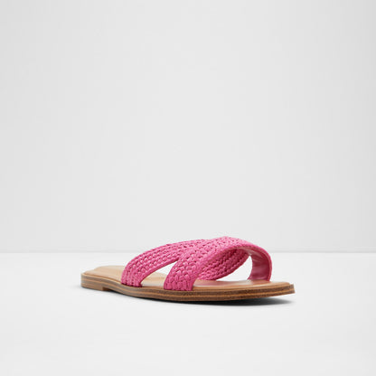 Aldo Women's Flat Sandals Caria Pink