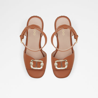 Aldo Women's Wedge Sandals Carrabriria Brown