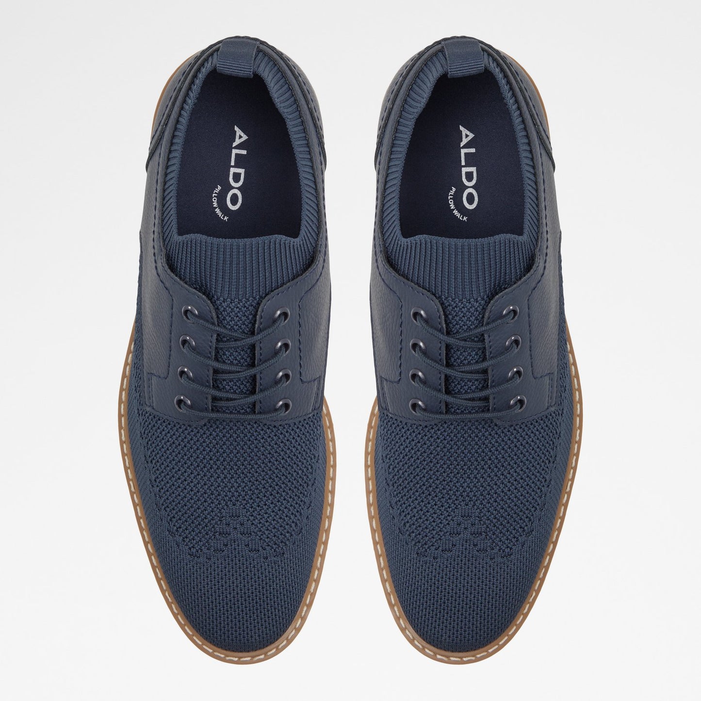 Aldo Men's Pillow Walk Comfortable Lace Ups Claywood Navy