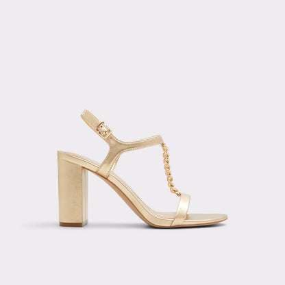Aldo Women's Heeled Sandals Clelia Gold
