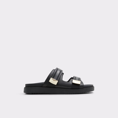 Aldo Women's Flat Sandals Coralina Black