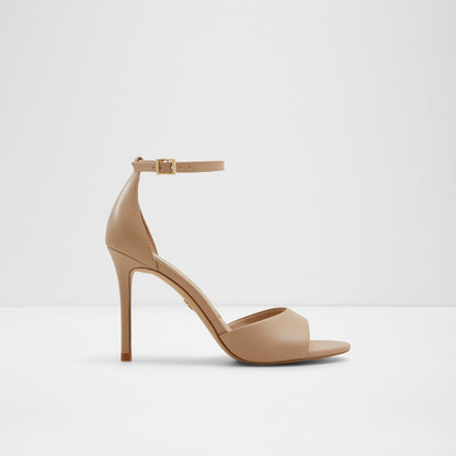 Aldo Women's Pillow Walk Comfortable Heeled Sandals Creride Beige