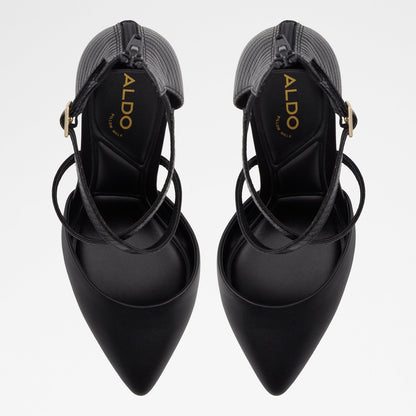 Aldo Women's Pillow Walk Comfortable Heeled Shoes Deatram Black