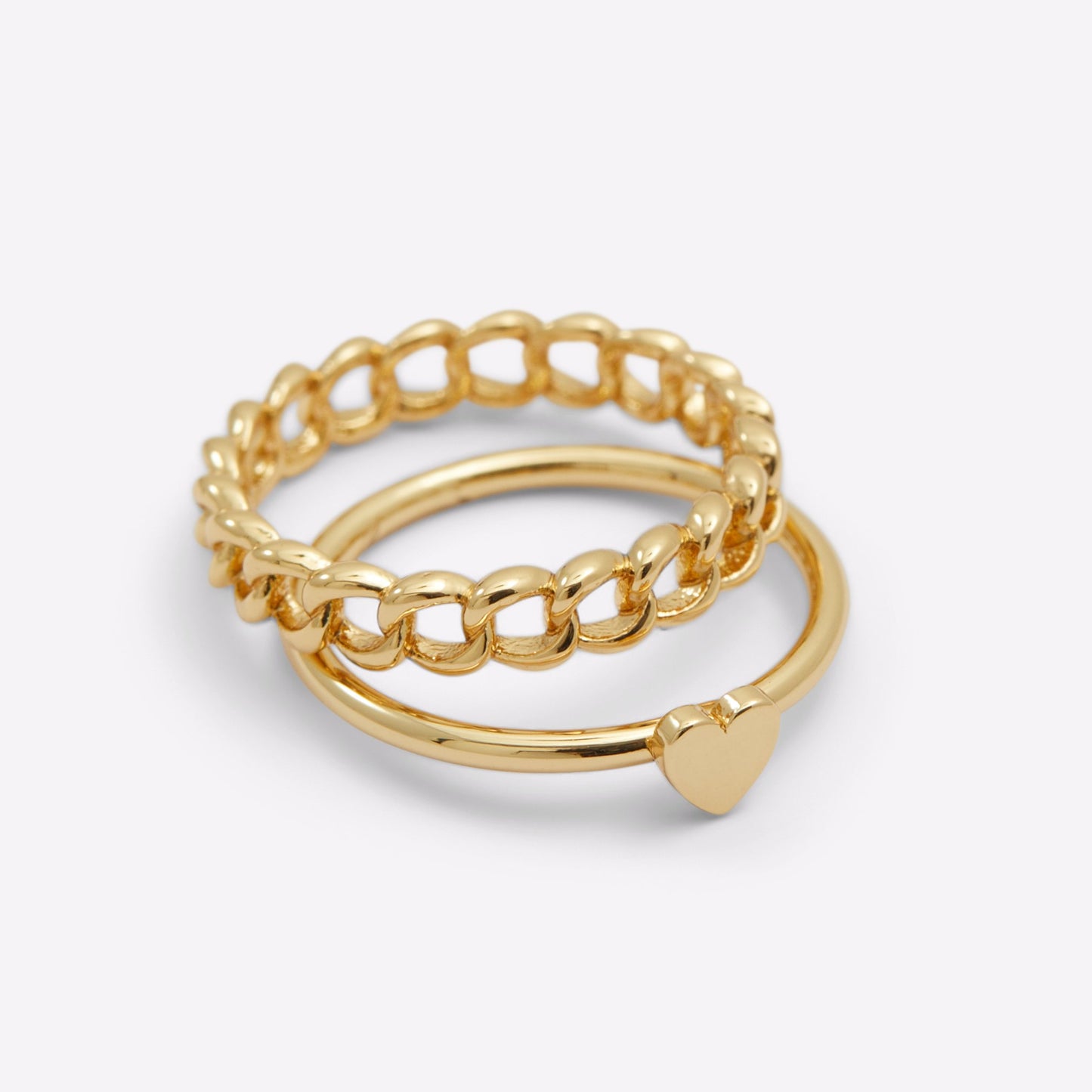 Aldo Women's Stackable Rings Devenna Gold