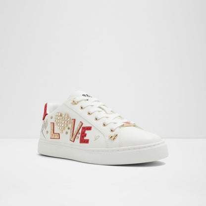Aldo Women's Fashion Athletics Digiheart White