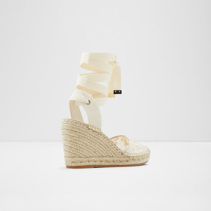 Aldo Women's Espadrille Efemina White