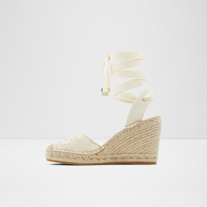 Aldo Women's Espadrille Efemina White