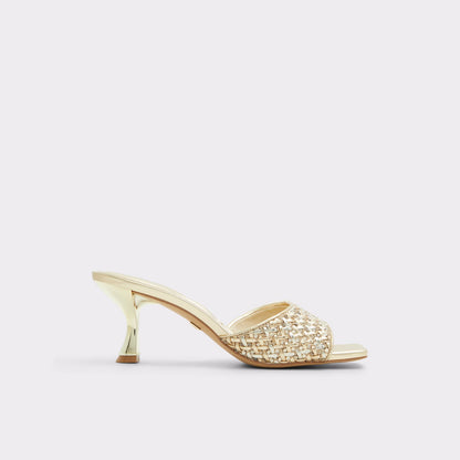 Aldo Women's Heeled Sandals Eleonora Gold