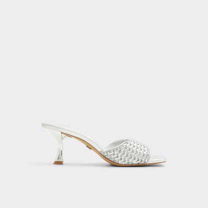 Aldo Women's Heeled Sandals Eleonora Silver