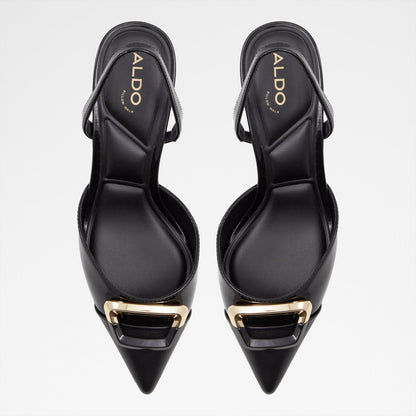 Aldo Women's Pillow Walk Comfortable Heeled Shoes Frorenwan Black