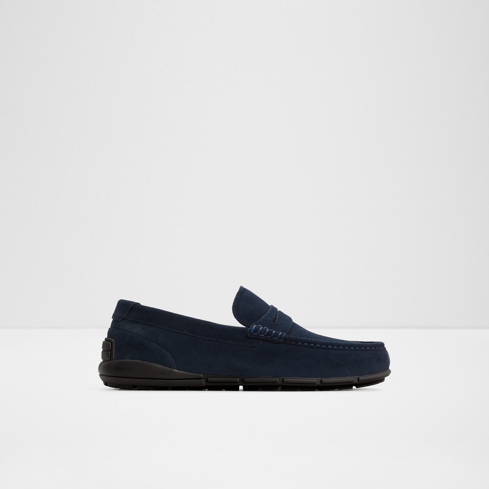 Gwud-in Men's Navy Slip On Shoes – ALDO Shoes UK