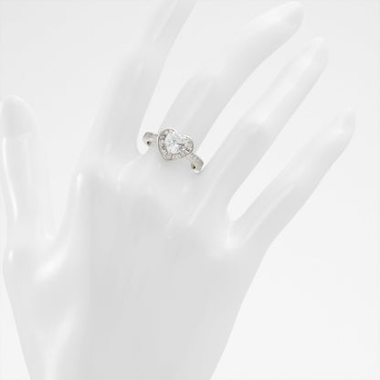 Aldo Women's Ring Heartgem Silver