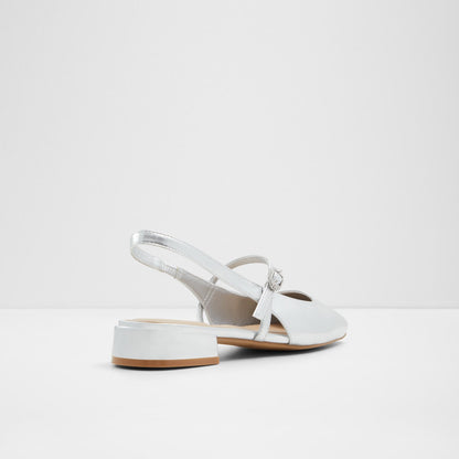 Aldo Women's Pillow Walk Comfortable Ballerinas & Mary Janes Huguette Silver