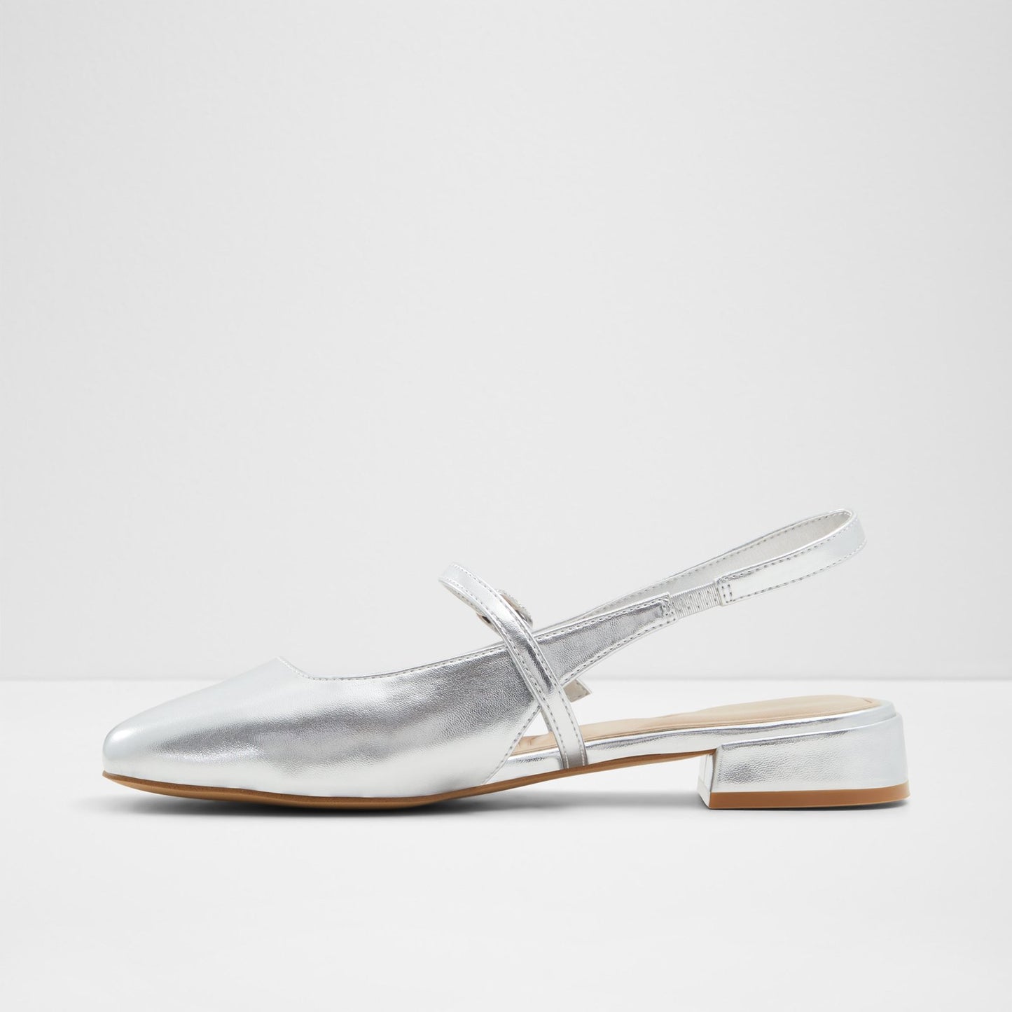 Aldo Women's Pillow Walk Comfortable Ballerinas & Mary Janes Huguette Silver