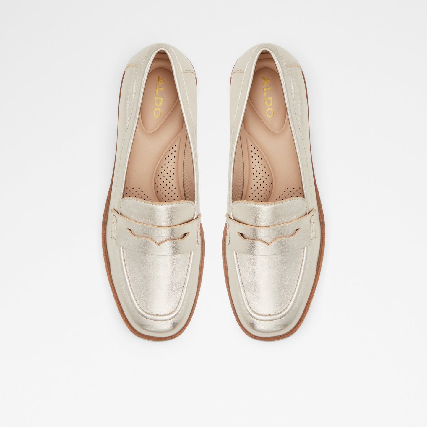 Aldo Women's Loafers Ibreda Silver