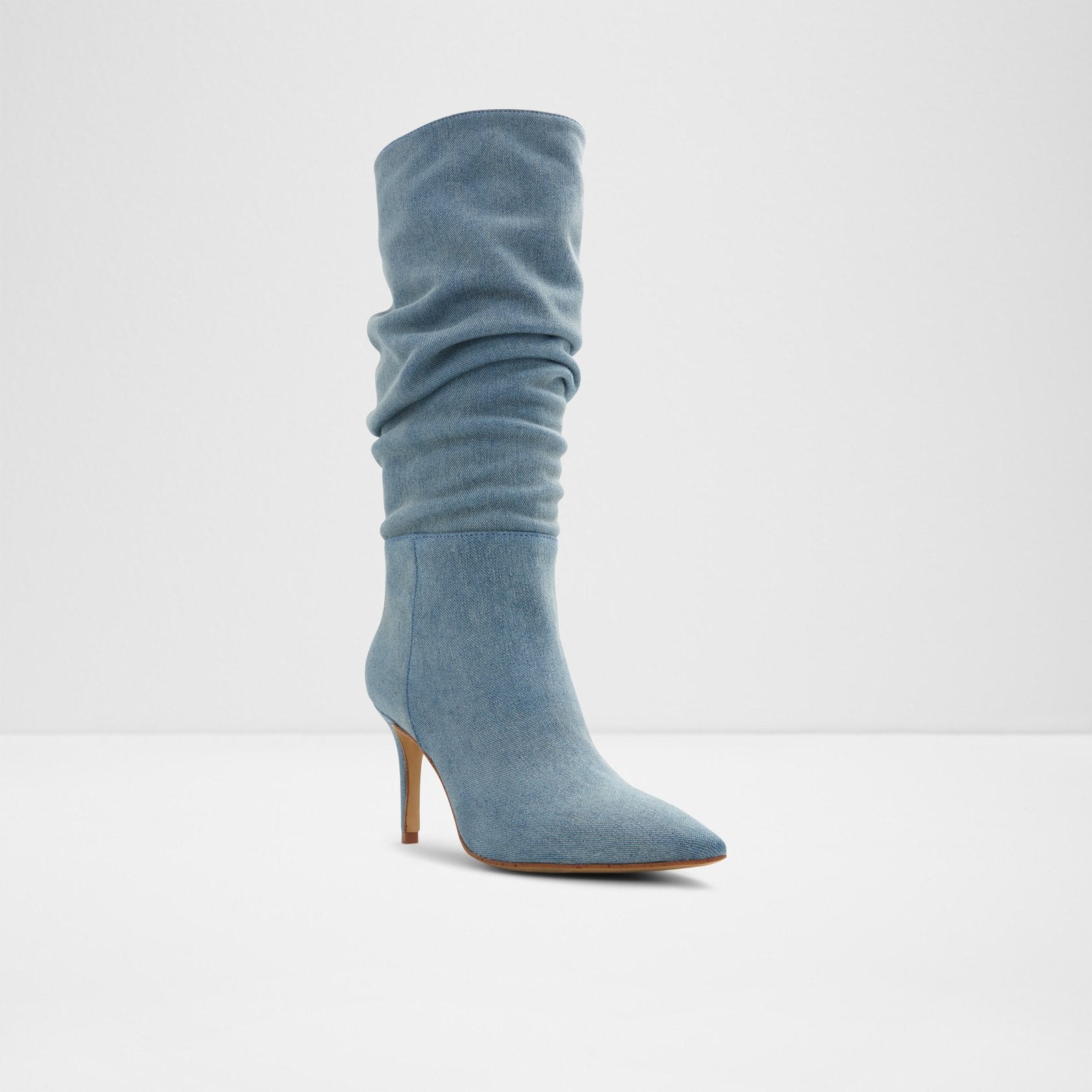 Light blue suede clearance boots