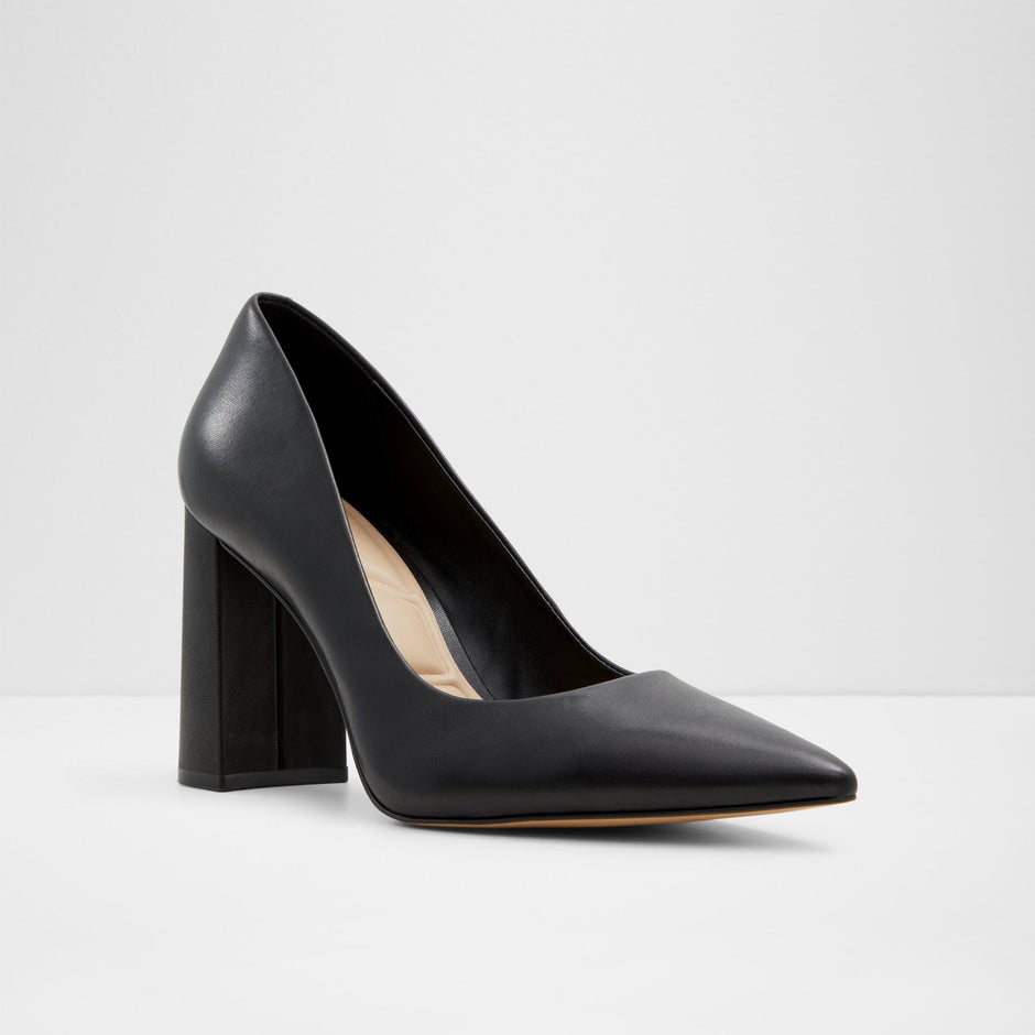 WOMEN'S HIGH HEELS BLACK CALFSKIN main image 1