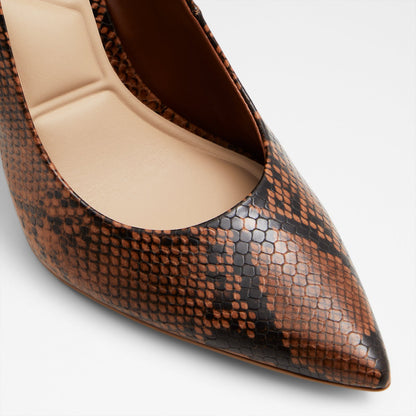 Aldo Women's Pillow Walk Comfortable Heeled Shoes Javabriryn Brown