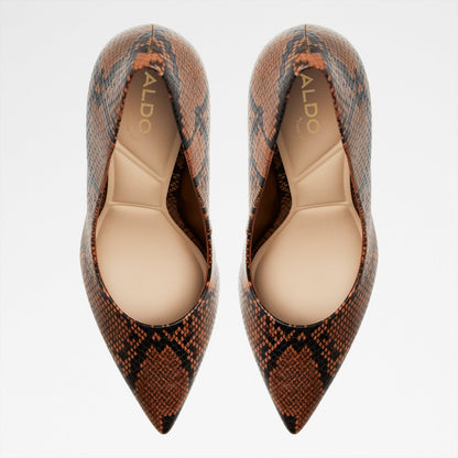 Aldo Women's Pillow Walk Comfortable Heeled Shoes Javabriryn Brown