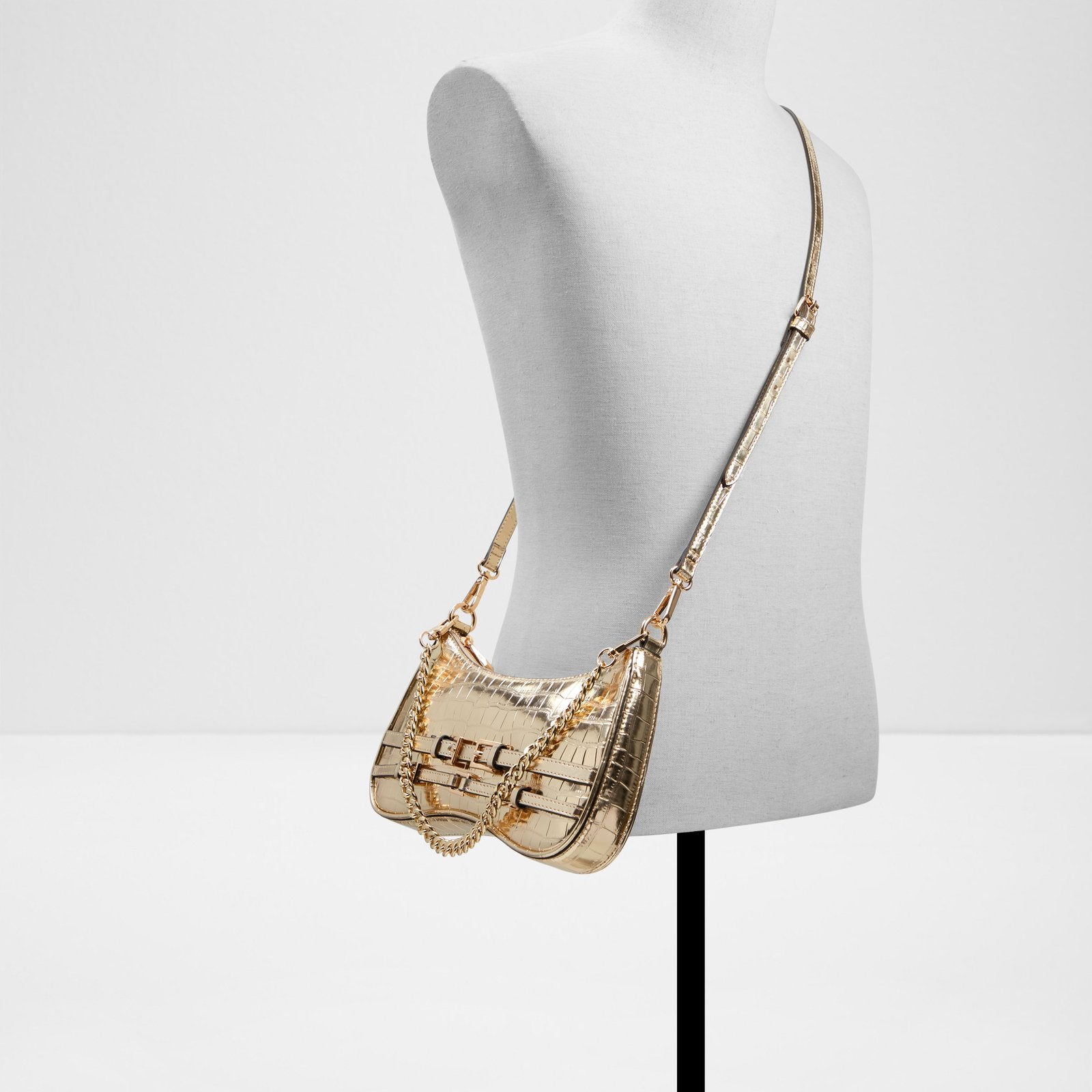 Aldo gold bag online