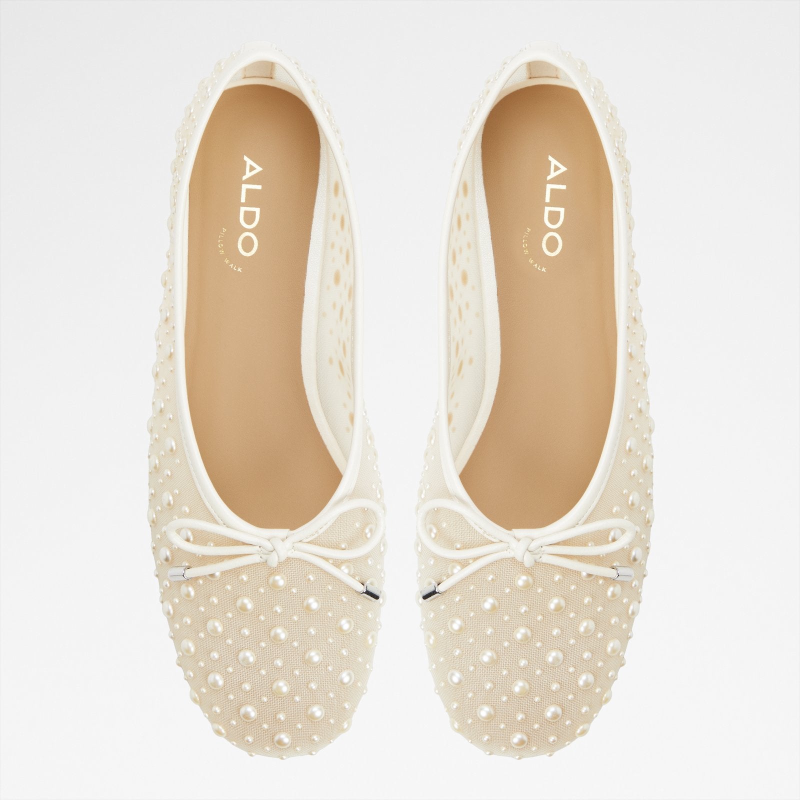 Joselie Women's Cream Ballerinas – ALDO Shoes UK