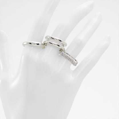 Aldo Women's Multi Pack Of Rings Kaemeth Silver